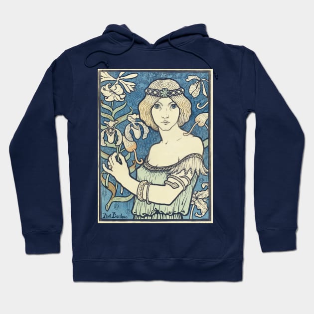 Salon des Cents by P Berthon Hoodie by Artimaeus